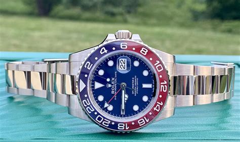 rolex pepsi gmt white gold|rolex gmt pepsi holes.